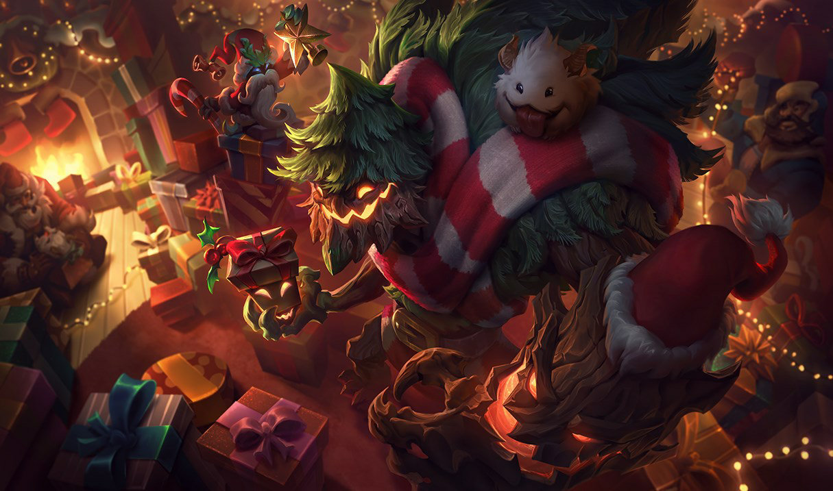 Festive Maokai splash art