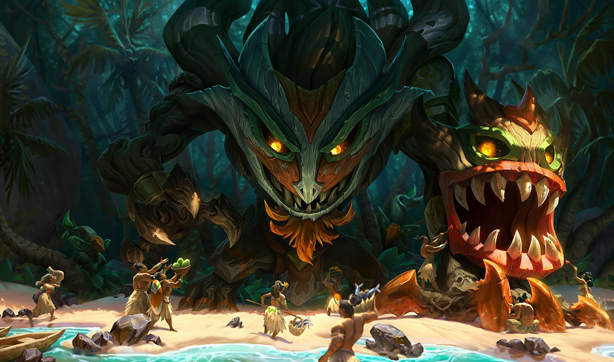 Totemic Maokai splash art