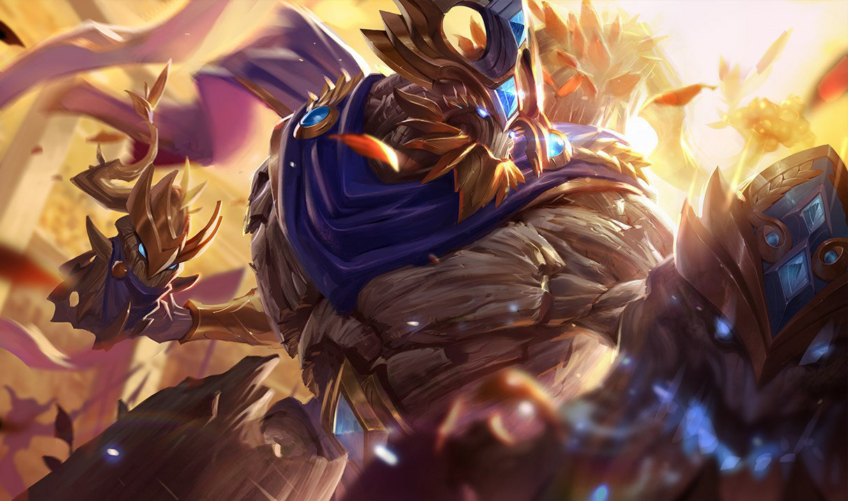 Victorious Maokai splash art