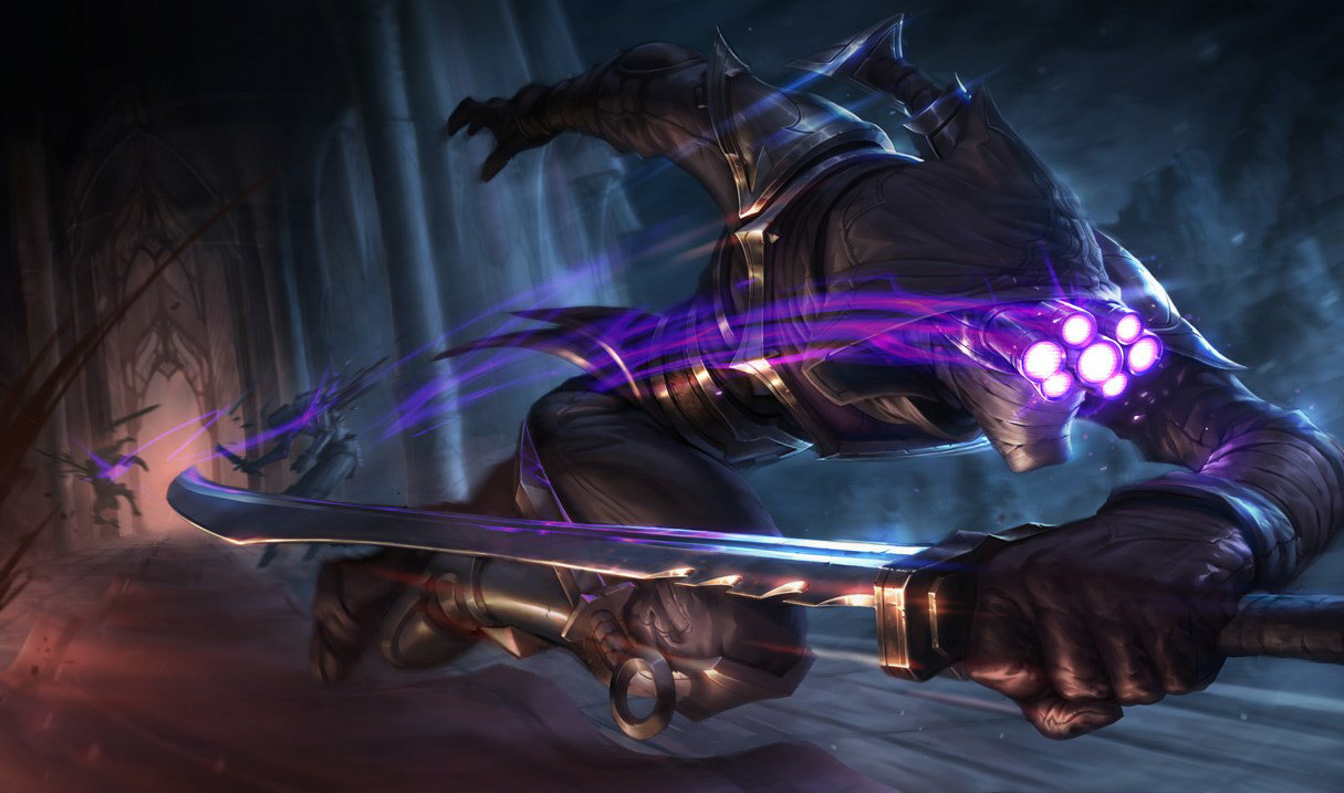 Assassin Master Yi splash art