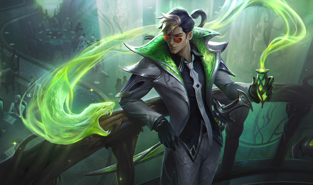 Debonair Master Yi splash art