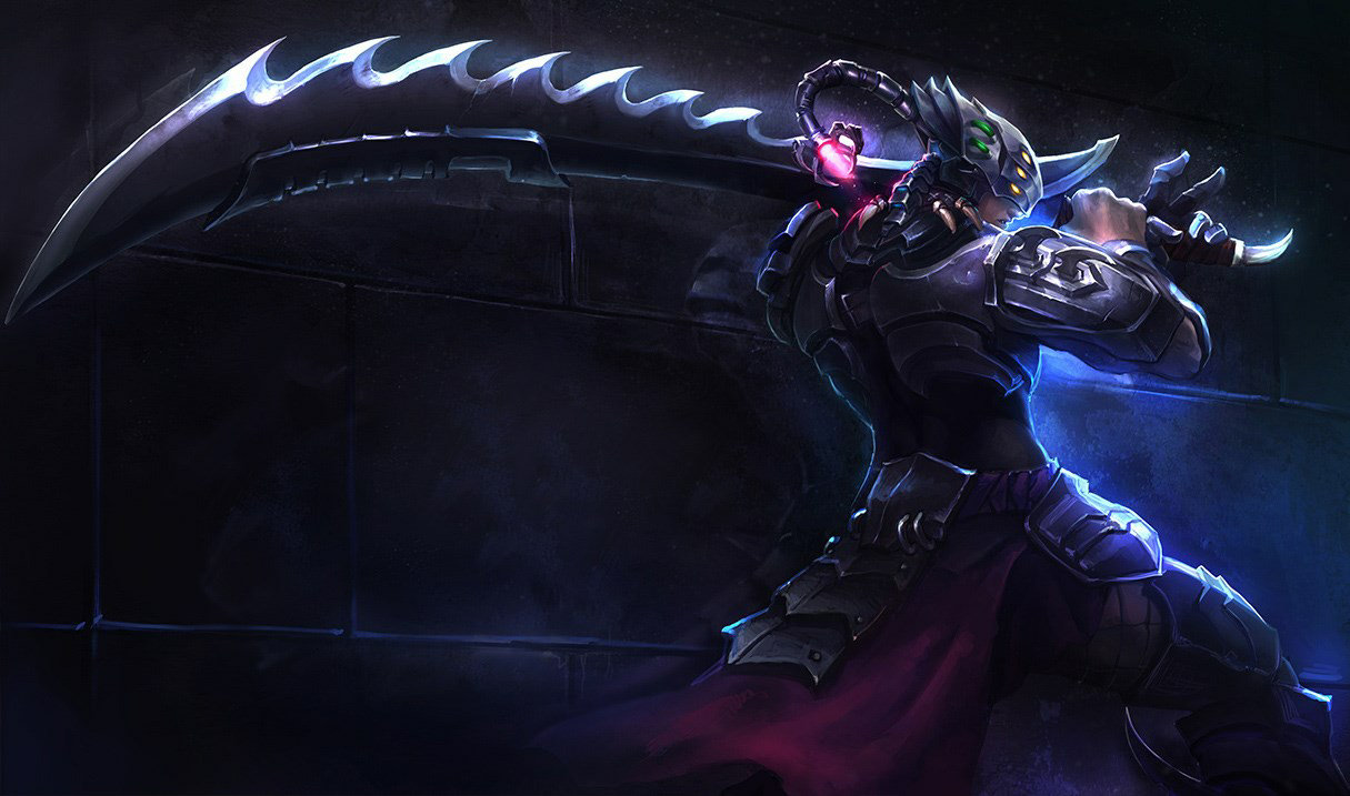 Headhunter Master Yi splash art