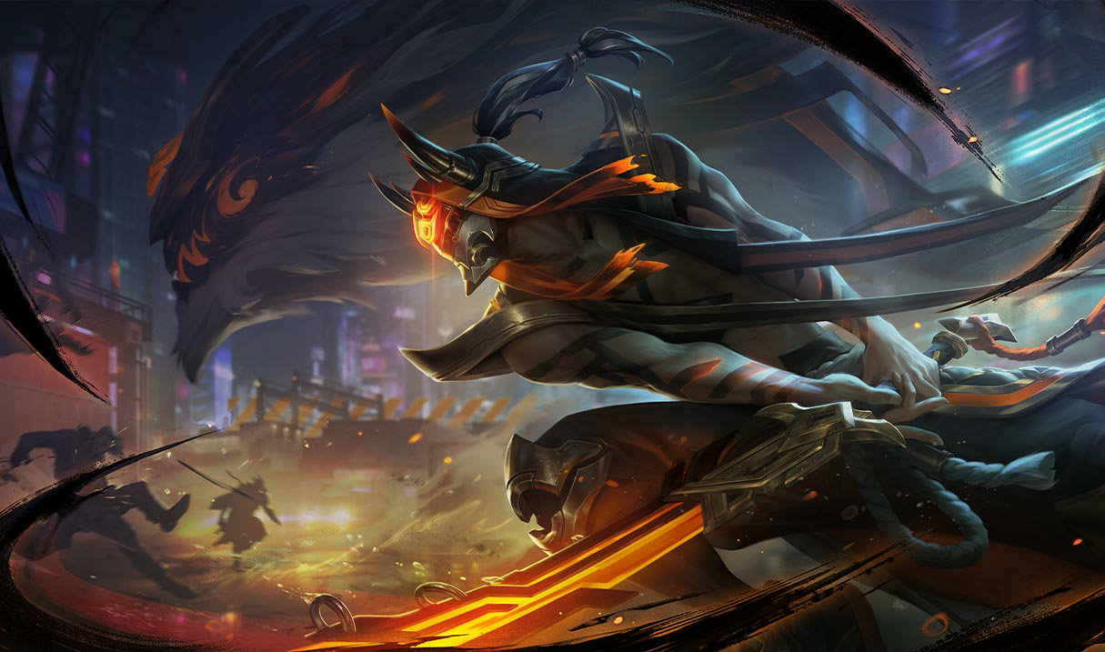 Inkshadow Master Yi splash art