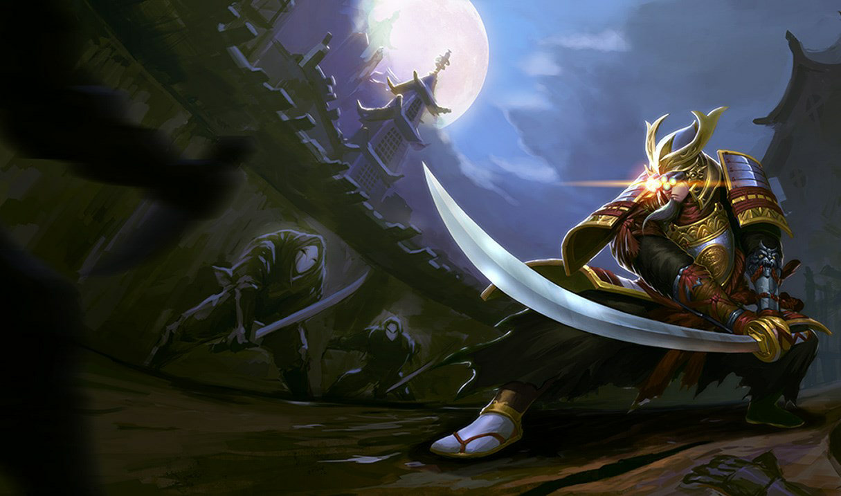 Samurai Yi splash art