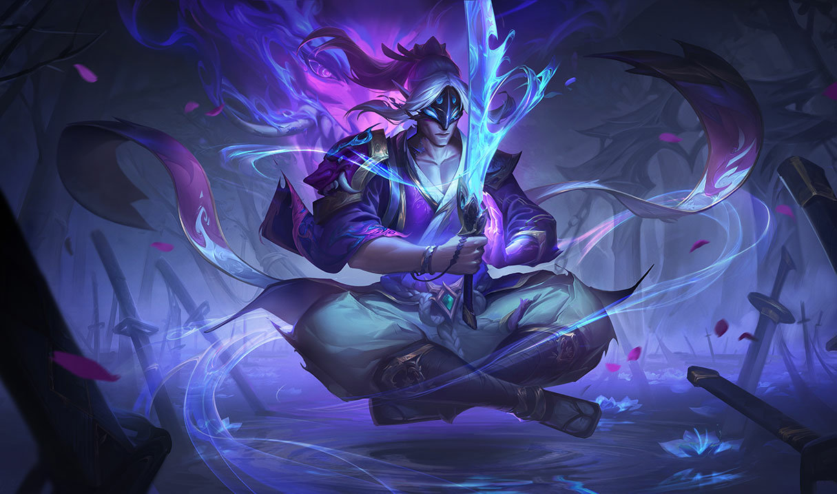 Spirit Blossom Master Yi splash art