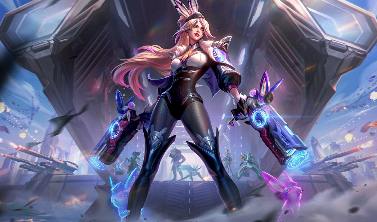 Admiral Battle Bunny Miss Fortune splash art
