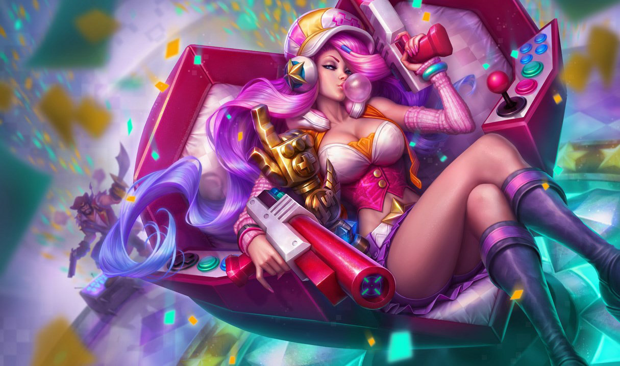 Arcade Miss Fortune splash art