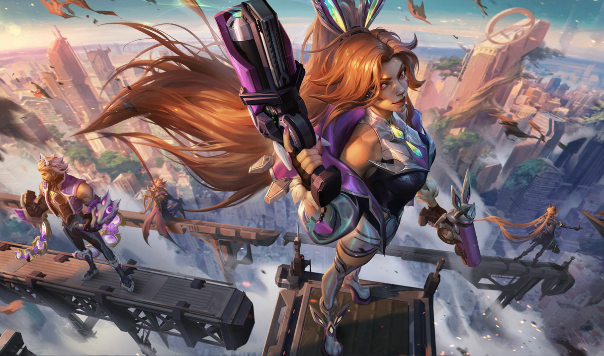 Battle Bunny Miss Fortune splash art