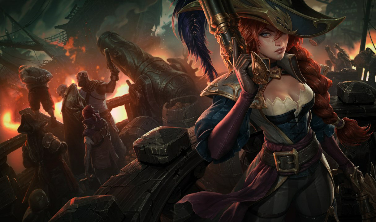 Captain Fortune splash art