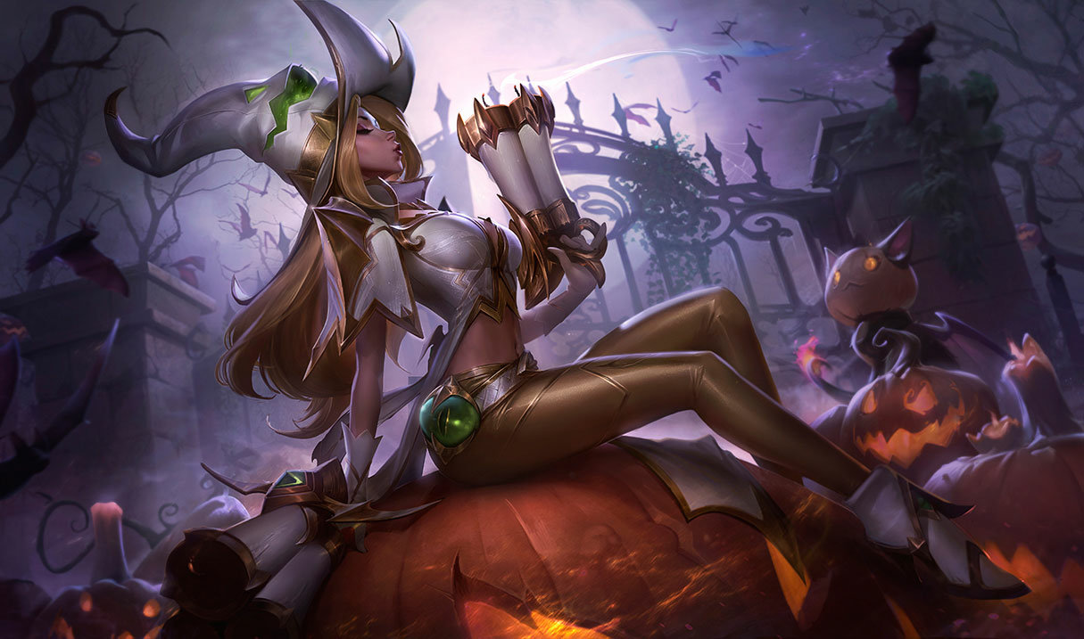 Prestige Bewitching Miss Fortune (2022) splash art