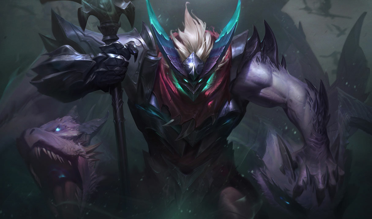 Dragon Knight Mordekaiser splash art