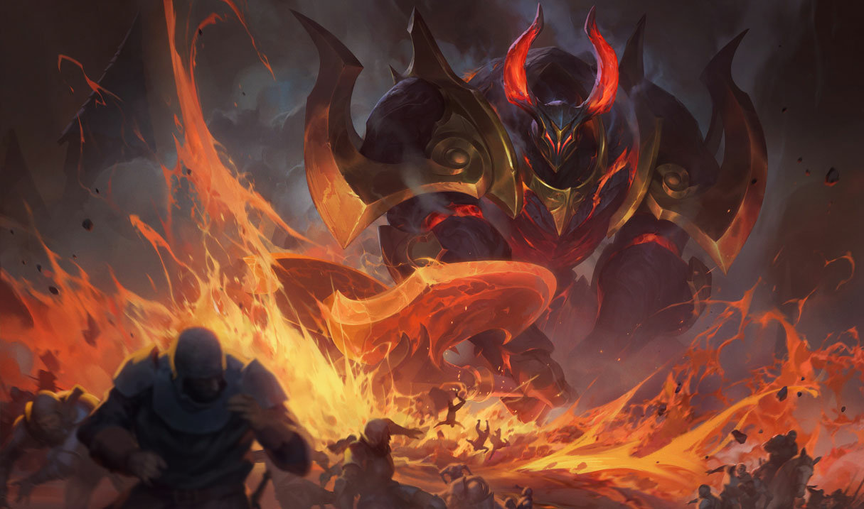 Infernal Mordekaiser splash art
