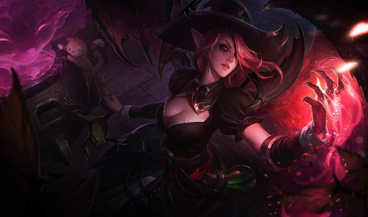 Bewitching Morgana splash art