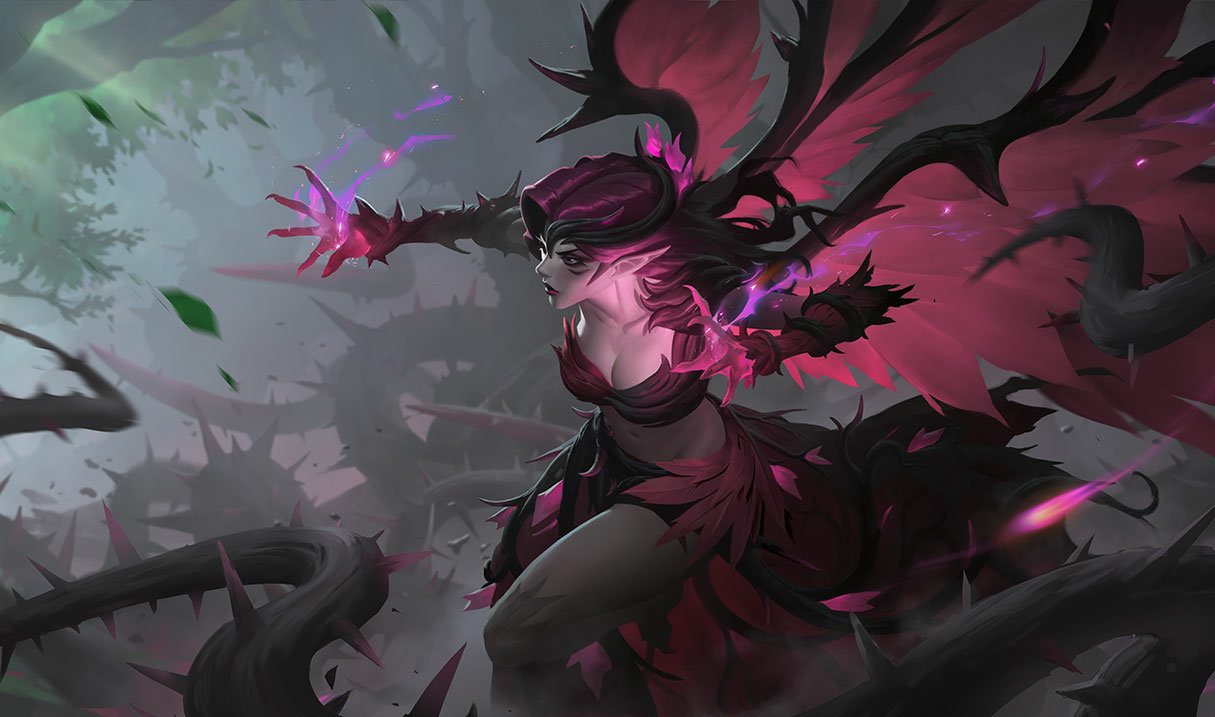 Blackthorn Morgana splash art