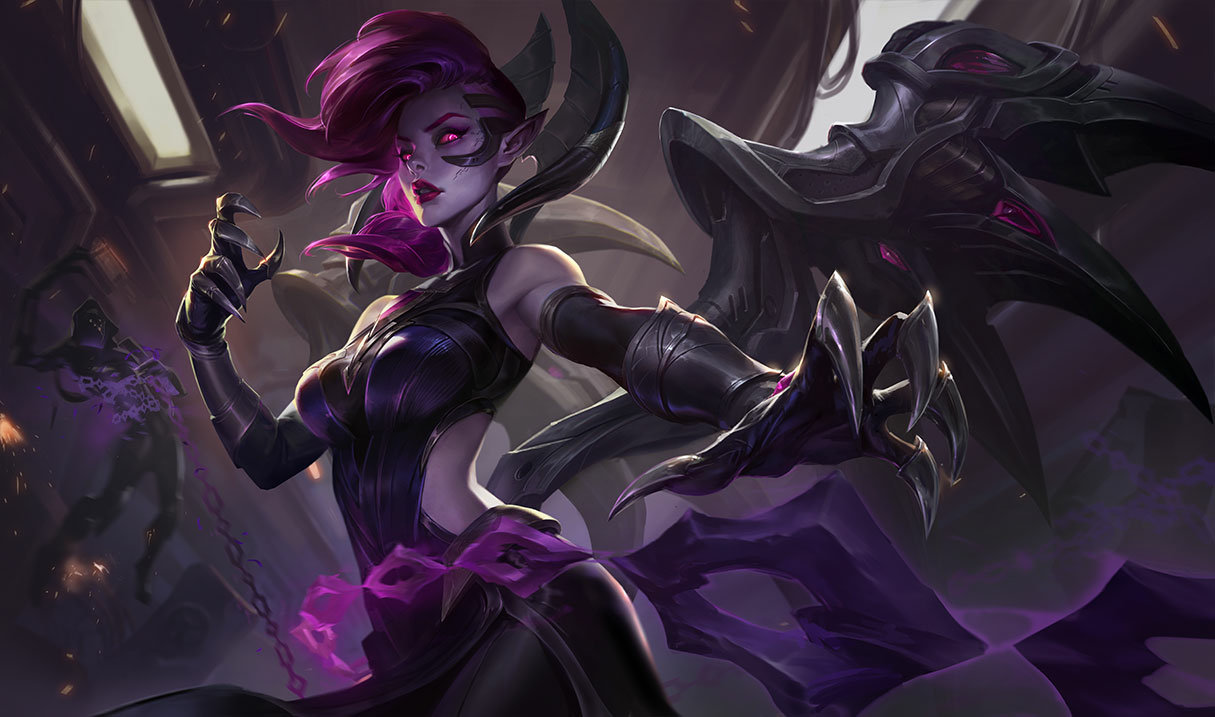 Blade Mistress Morgana splash art