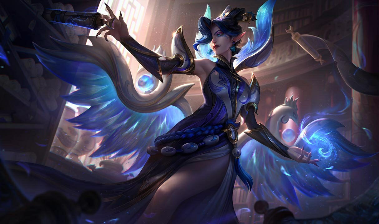 Porcelain Morgana splash art