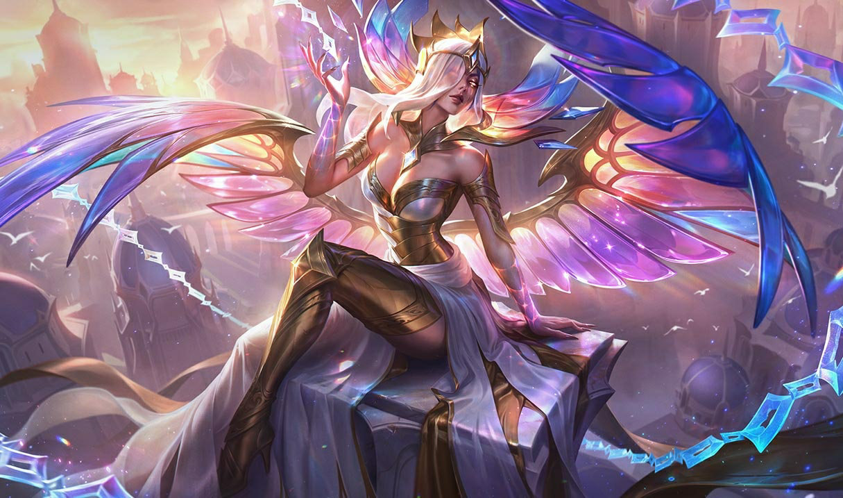 Prestige Veiled Lady Morgana splash art