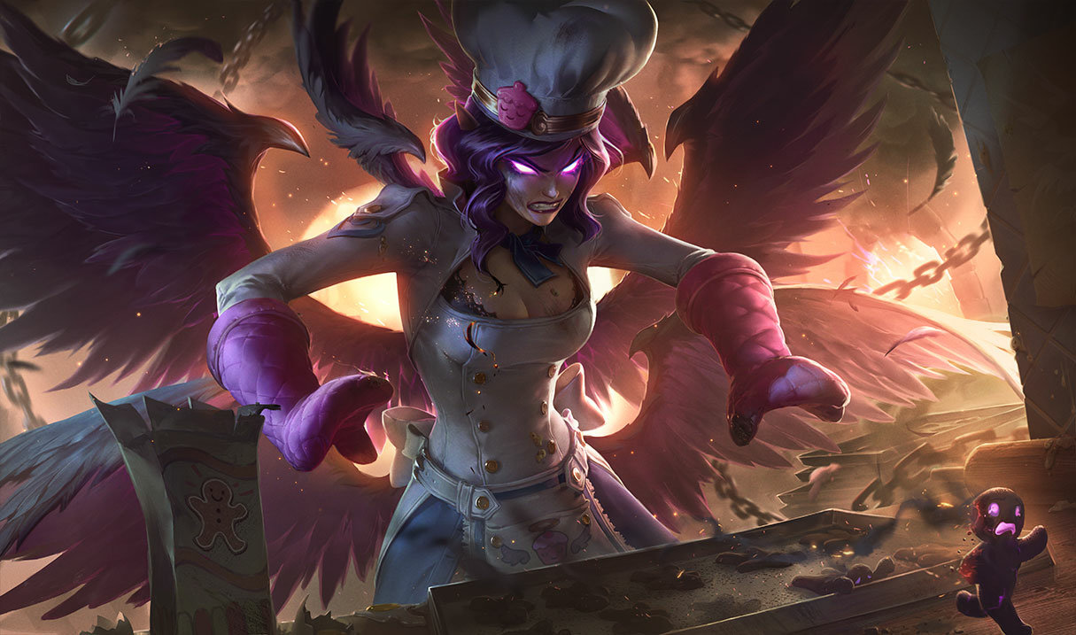 Sinful Succulence Morgana splash art