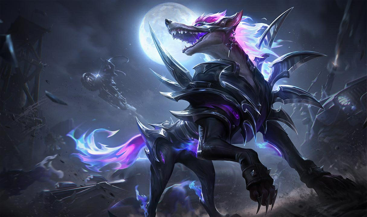 Warhound Naafiri splash art
