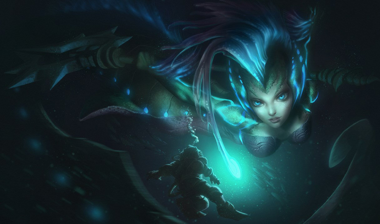 Deep Sea Nami splash art