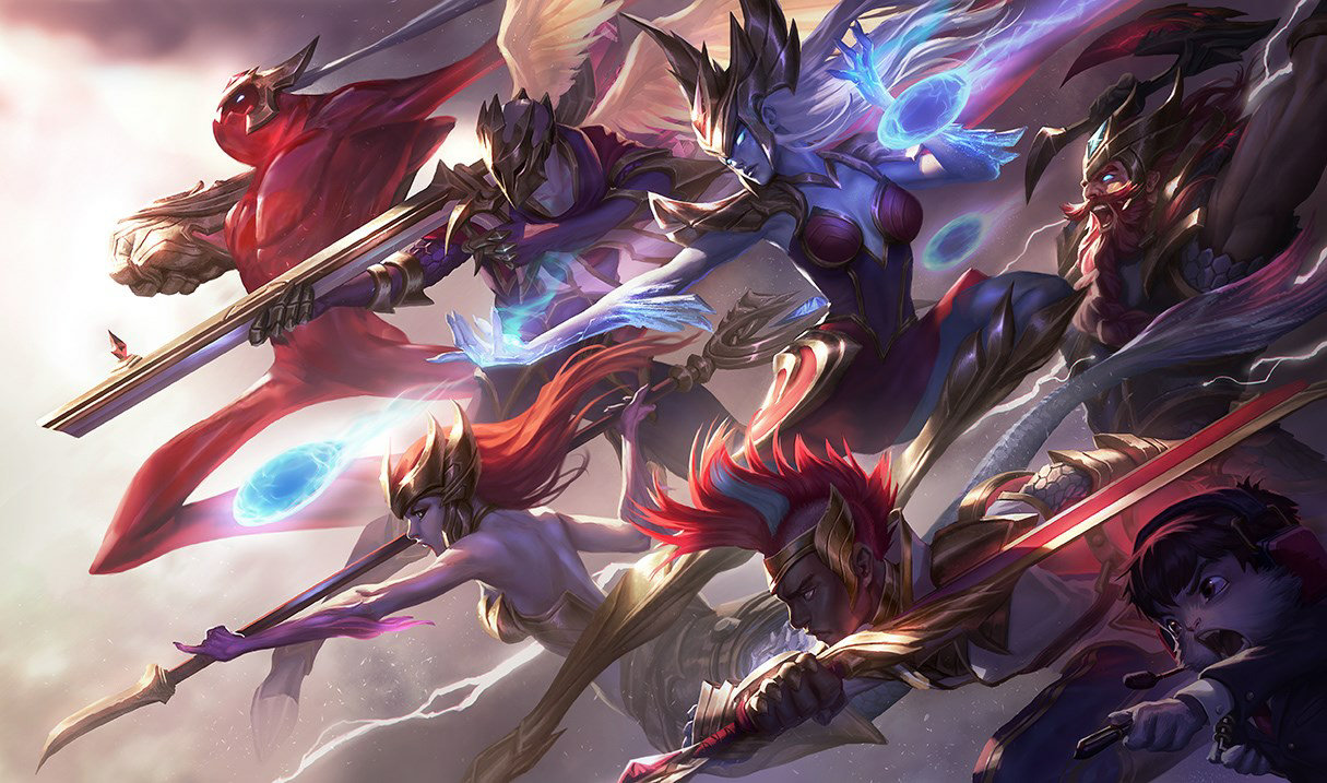 SKT T1 Nami splash art