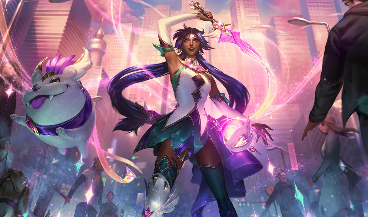 Star Guardian Nilah splash art
