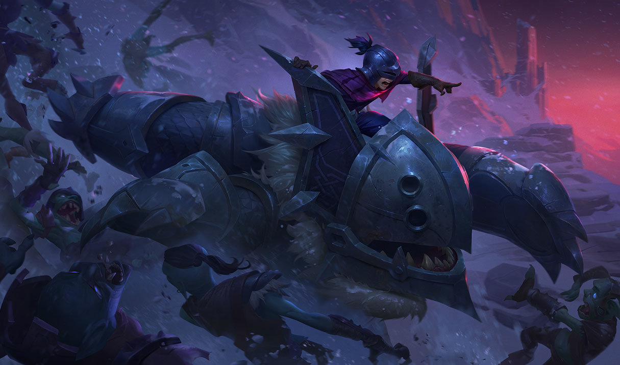 Demolisher Nunu & Willump splash art