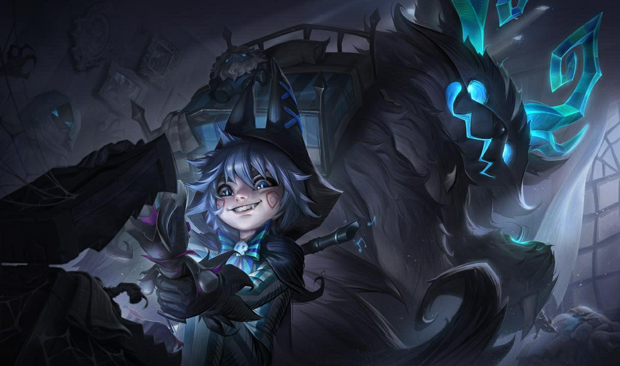 Fright Night Nunu & Willump splash art