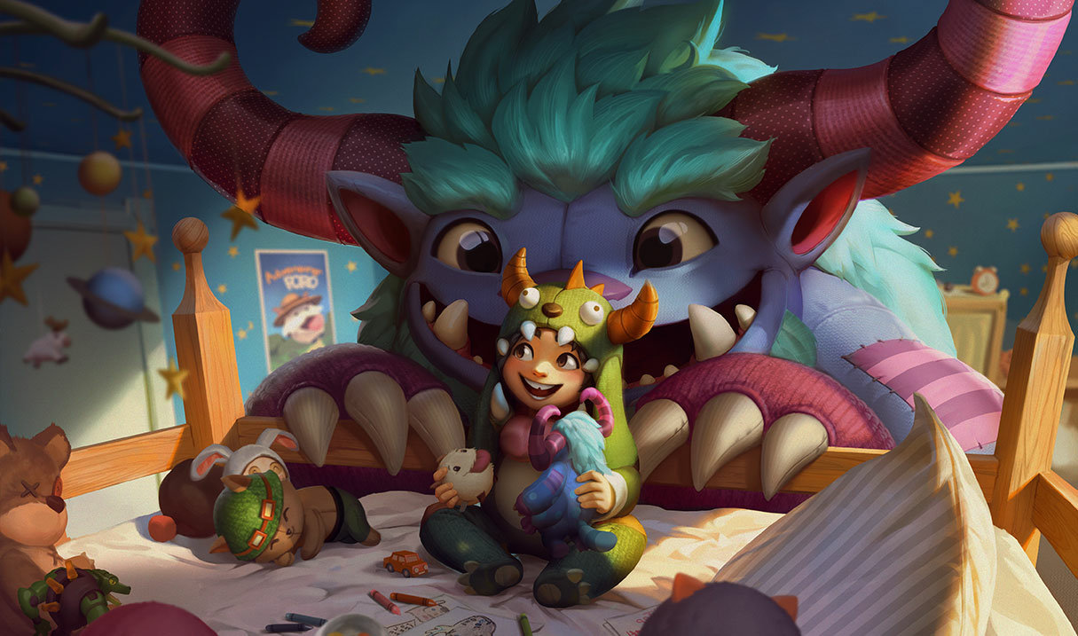 Grungy Nunu & Willump splash art