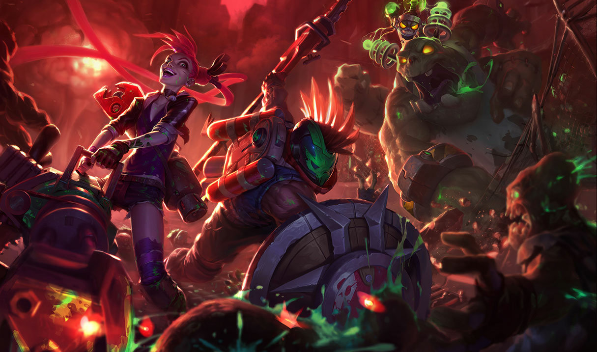 Zombie Nunu & Willump splash art