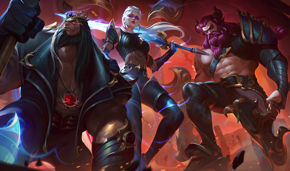 Pentakill III: Lost Chapter Olaf splash art
