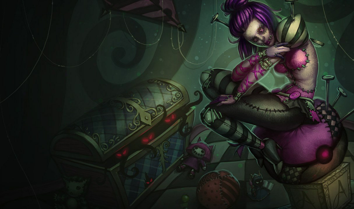 Sewn Chaos Orianna splash art