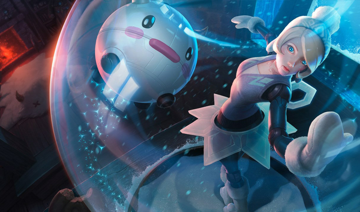 Winter Wonder Orianna splash art