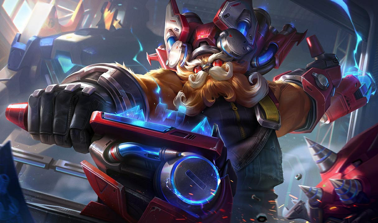Aegis Frame Ornn splash art