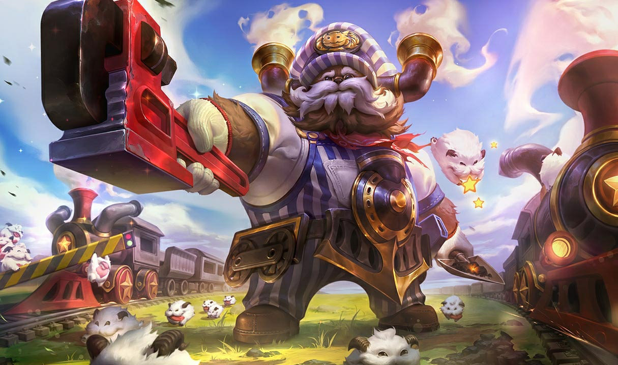 Choo-Choo Ornn splash art
