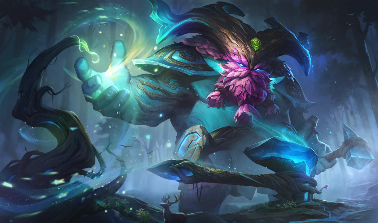 Elderwood Ornn splash art