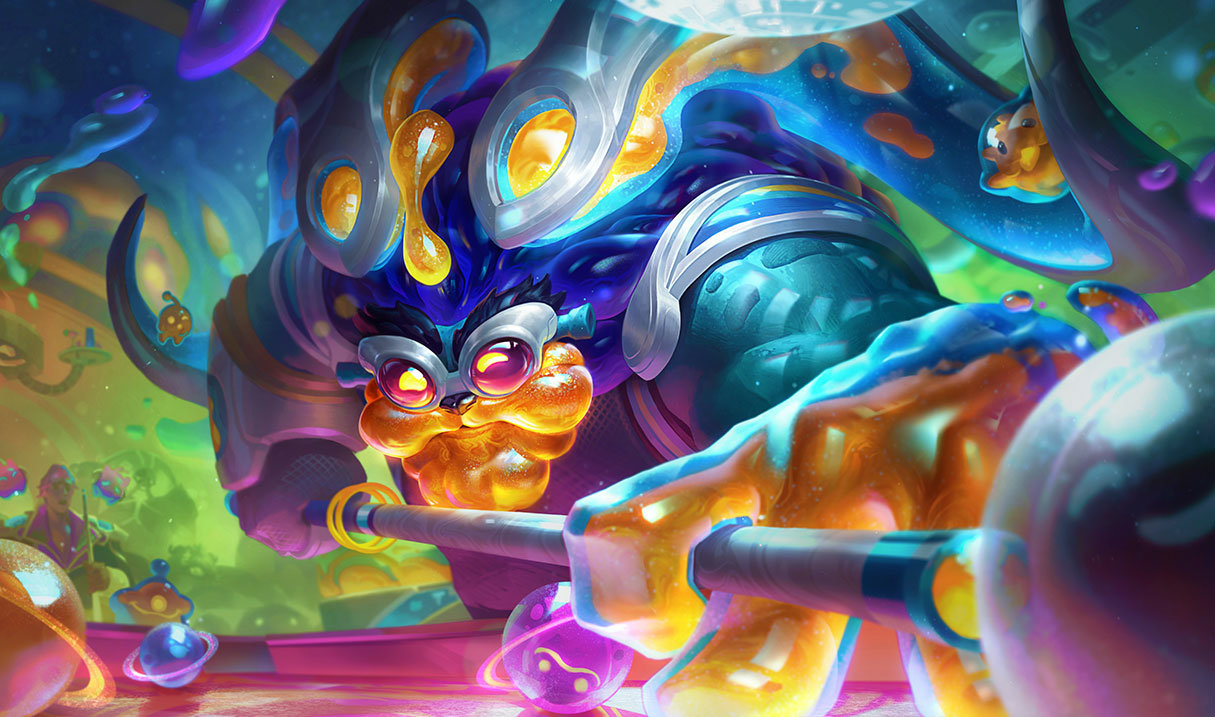 Space Groove Ornn splash art