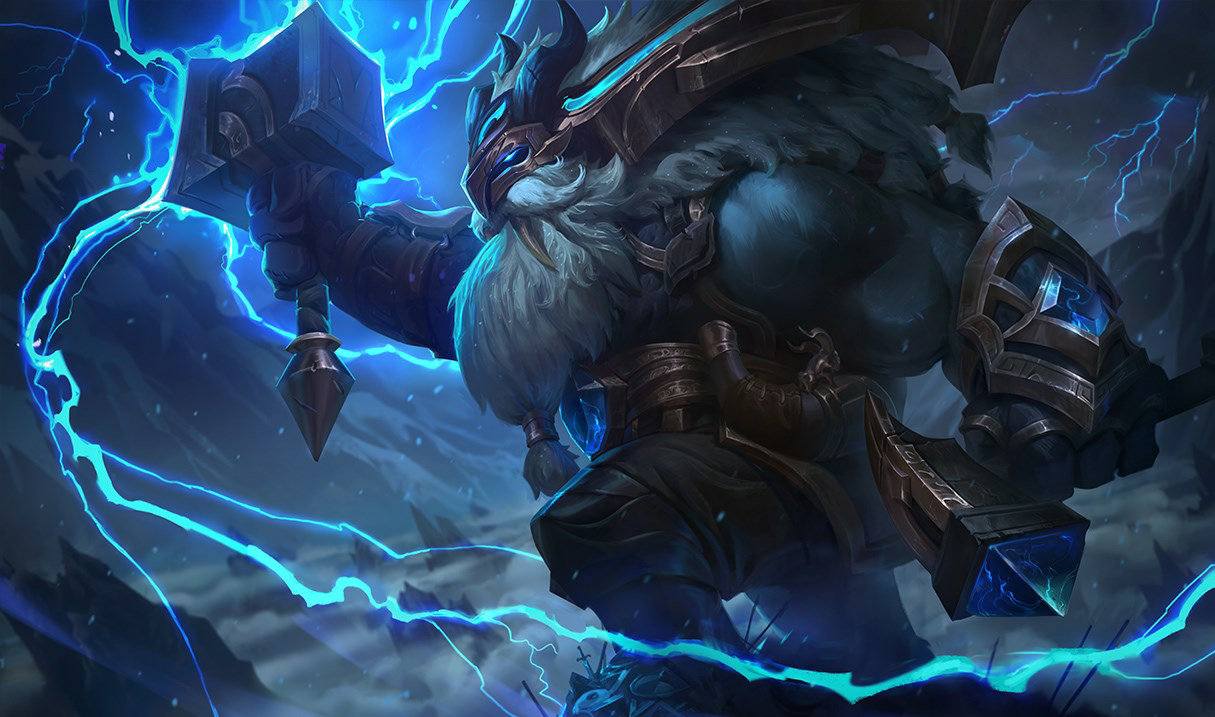 Thunder Lord Ornn splash art