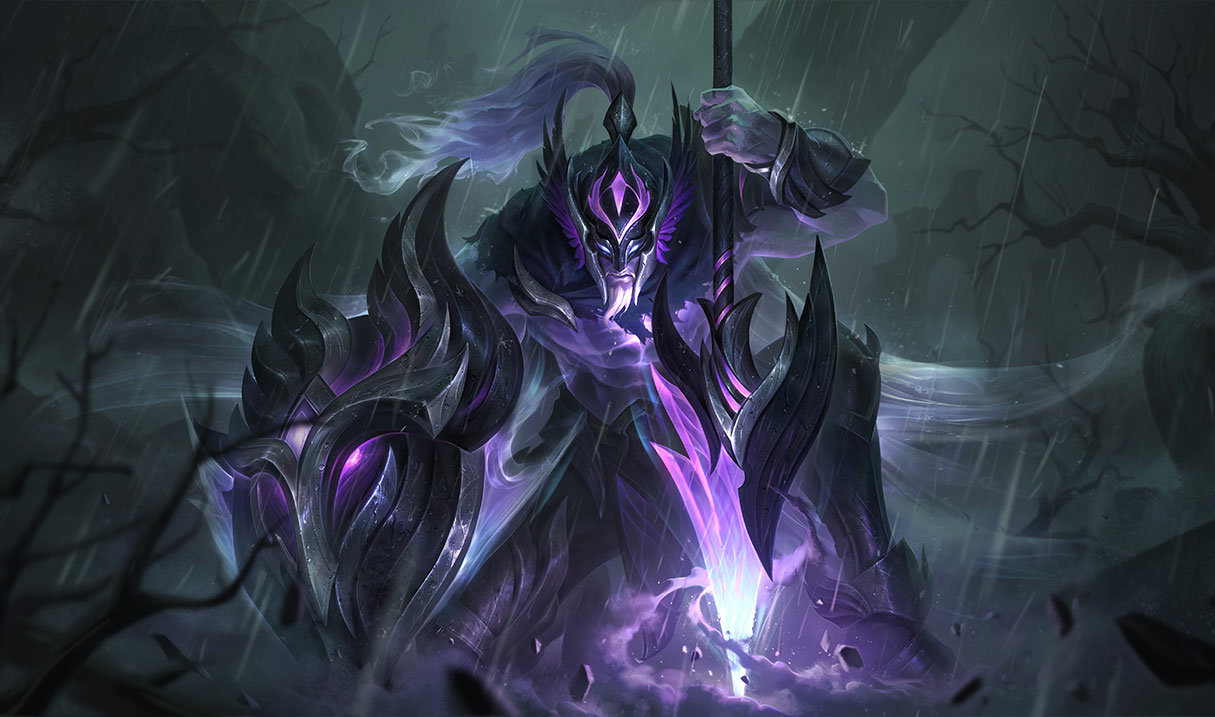 Ashen Conqueror Pantheon splash art