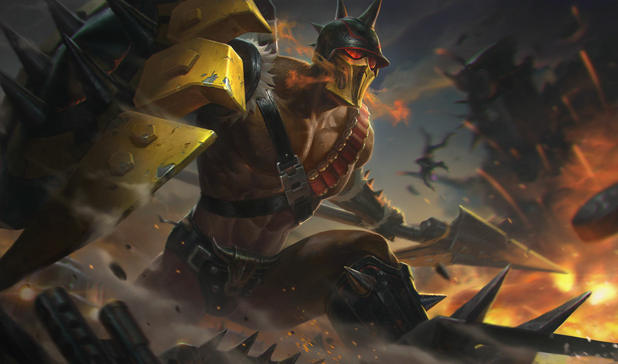 Ruthless Pantheon splash art