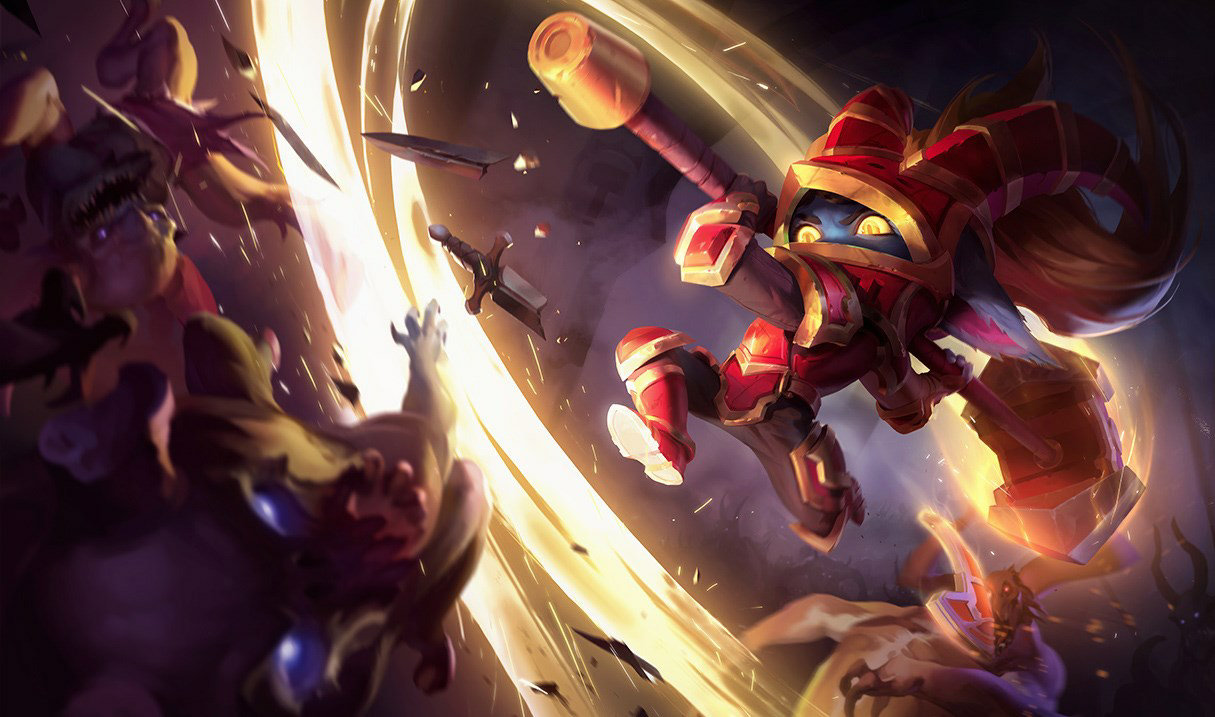 Scarlet Hammer Poppy splash art