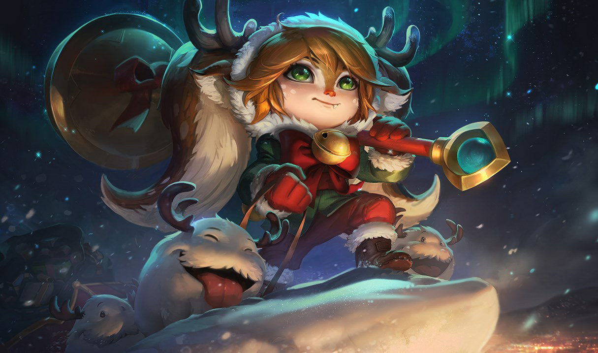Snow Fawn Poppy splash art