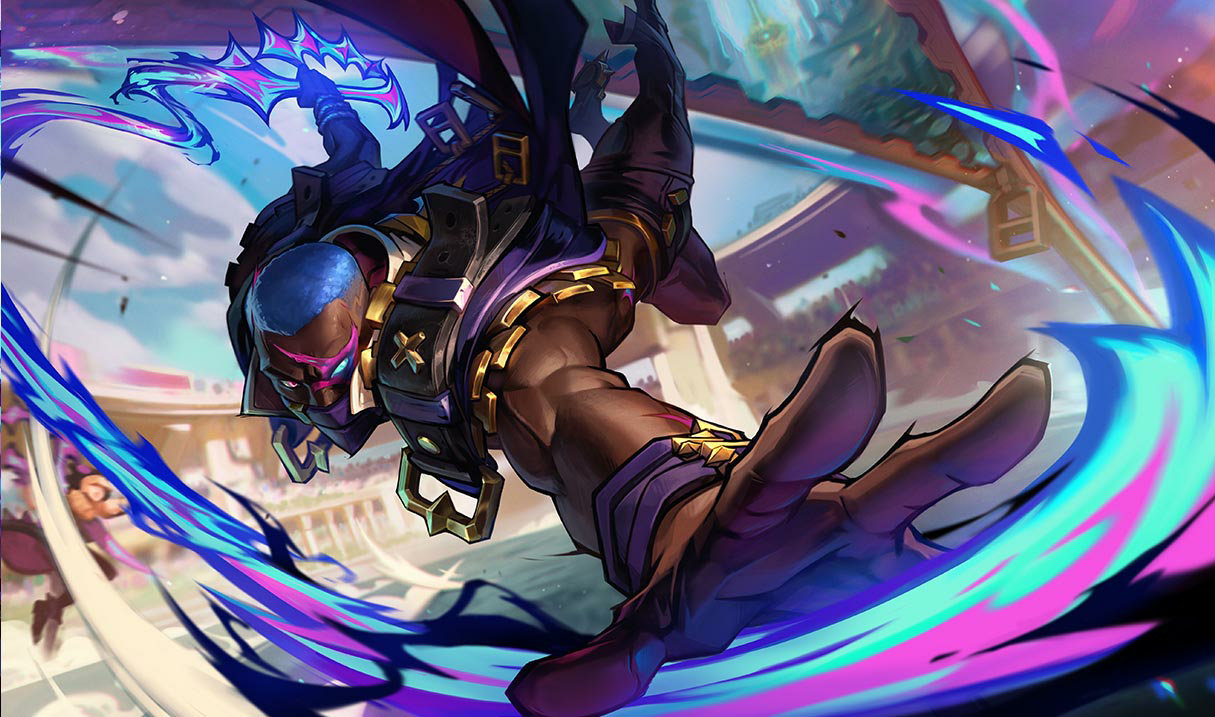 Soul Fighter Pyke splash art