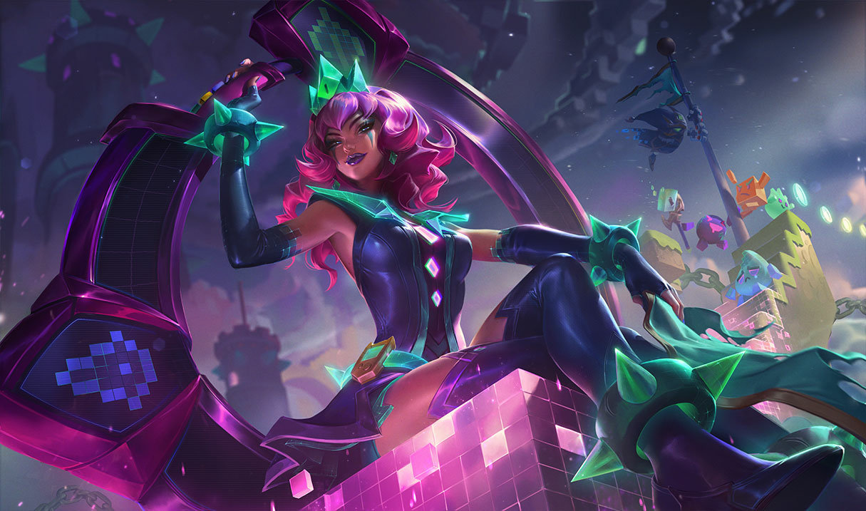 Battle Boss Qiyana splash art