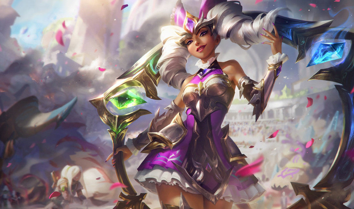 Battle Queen Qiyana splash art