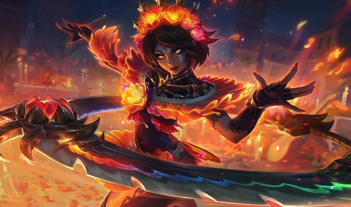 La Ilusión Qiyana splash art