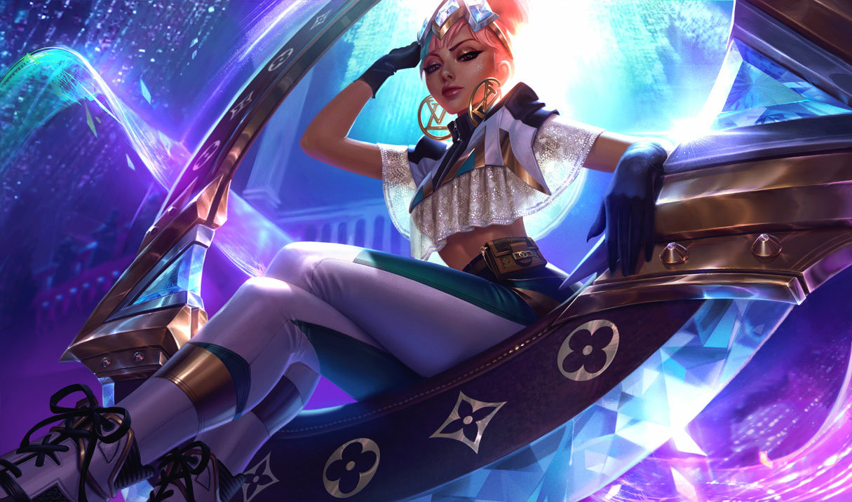 Prestige True Damage Qiyana splash art