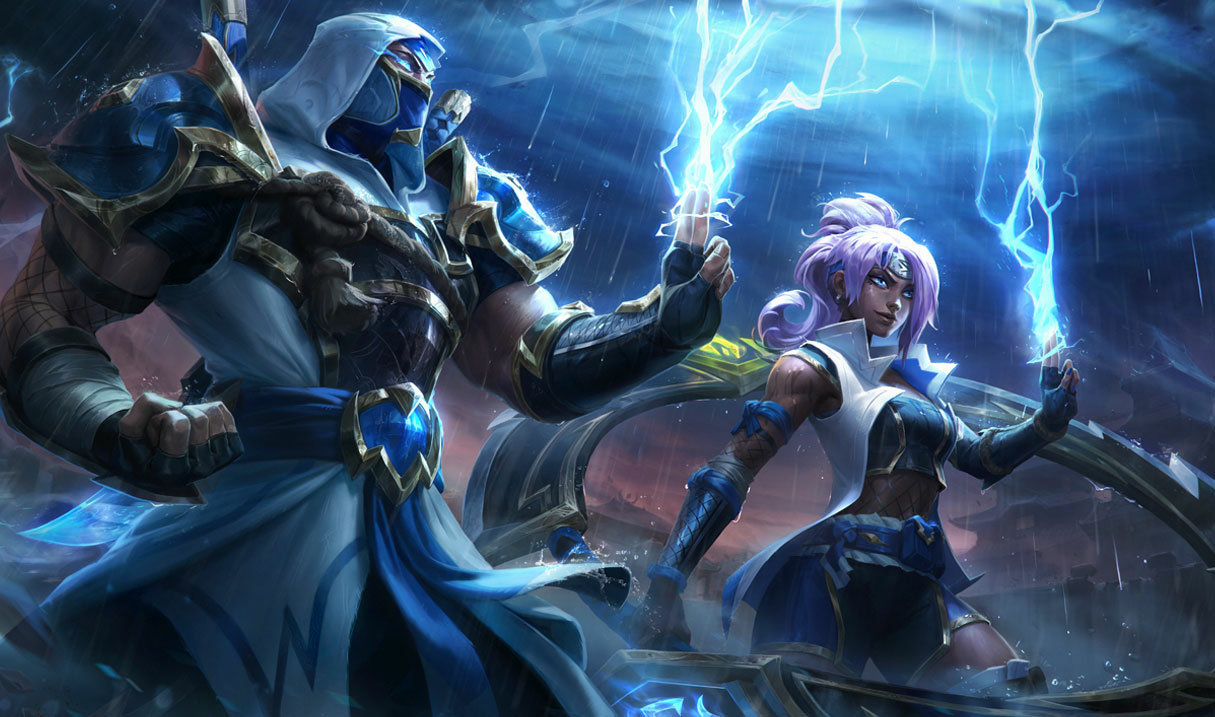 Shockblade Qiyana splash art