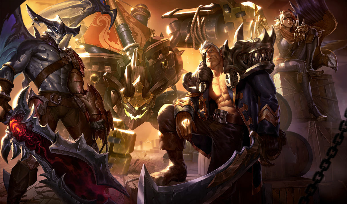 Corsair Quinn splash art