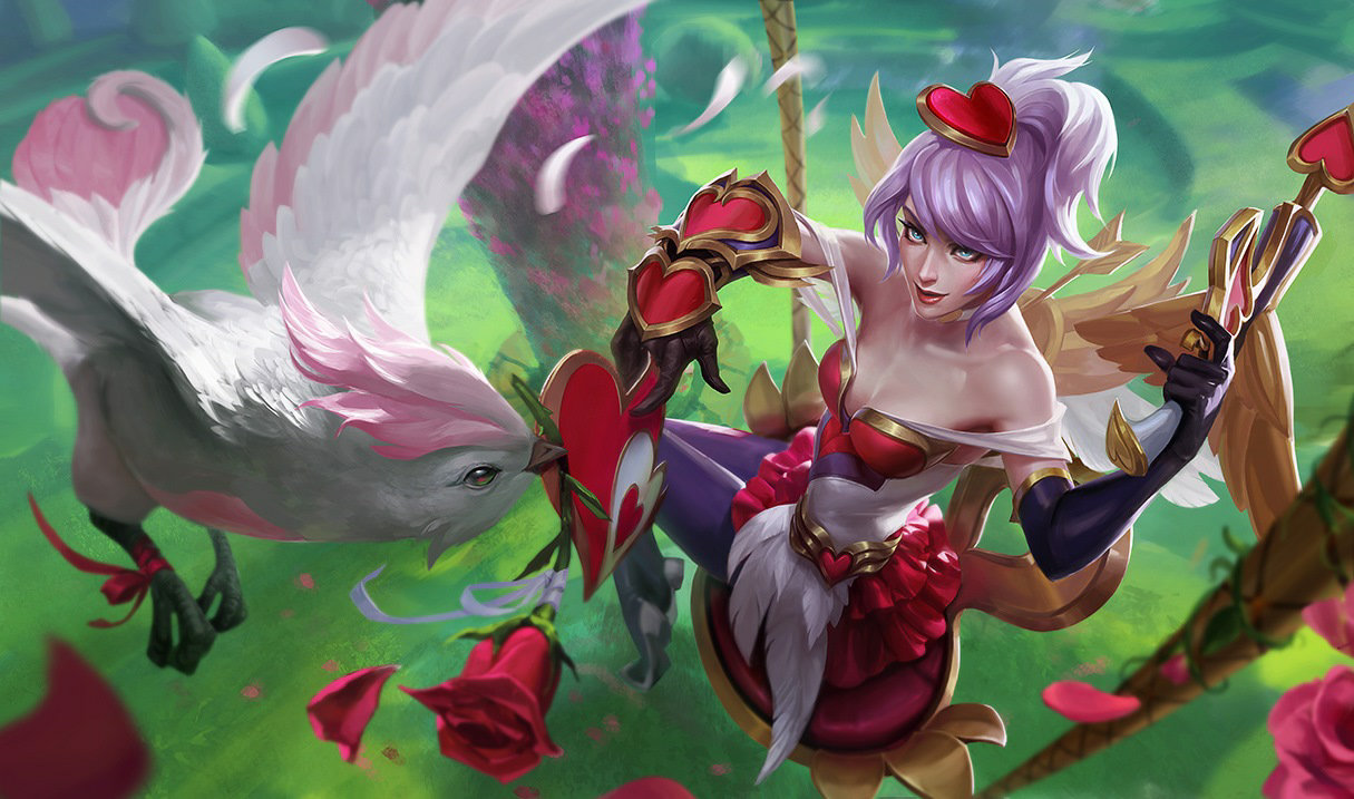 Heartseeker Quinn splash art